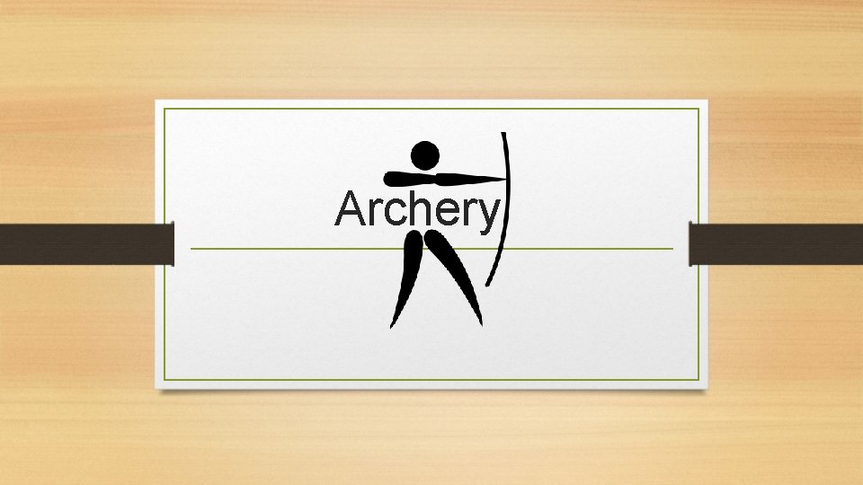 Archery 