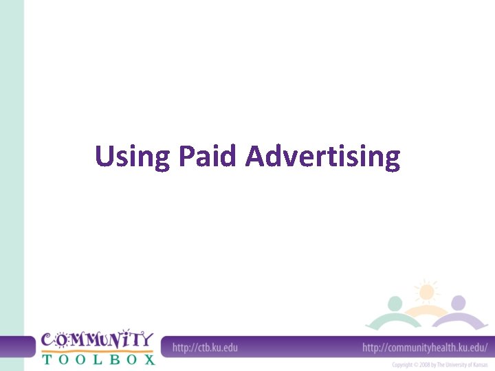 Using Paid Advertising 