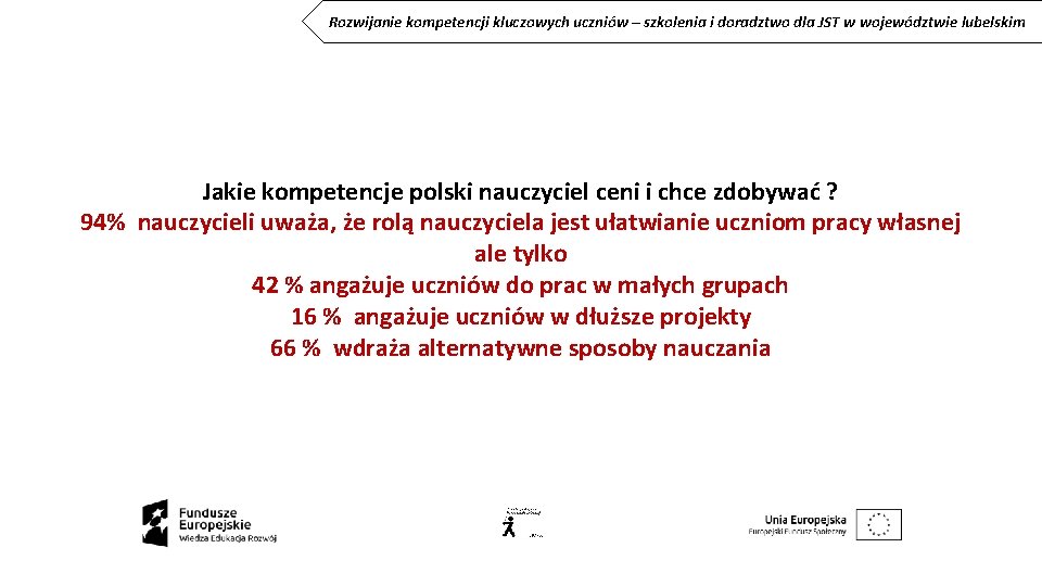 Rozwijanie kompetencji kluczowych uczniów – szkolenia i doradztwo dla JST w województwie lubelskim Jakie