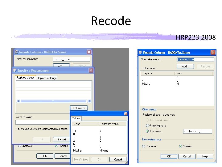 Recode HRP 223 2008 