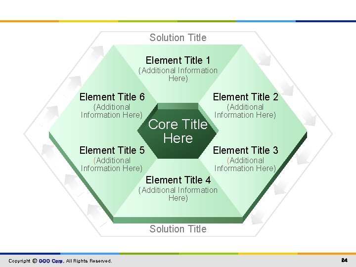 Solution Title Element Title 1 (Additional Information Here) Element Title 6 Element Title 2