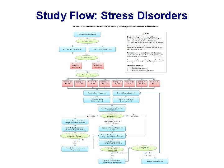 Study Flow: Stress Disorders 