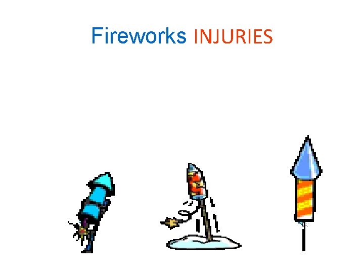 Fireworks INJURIES 