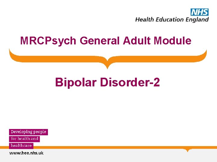 MRCPsych General Adult Module Bipolar Disorder-2 