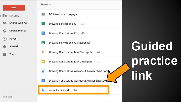 Guided practice link 