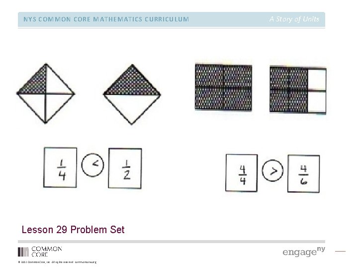 NYS COMMON CORE MATHEMATICS CURRICULUM Lesson 29 Problem Set © 2012 Common Core, Inc.