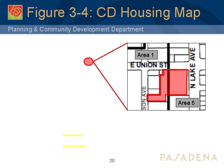 Figure 3 -4: CD Housing Map Planning & Community Development Department Area 1 Area