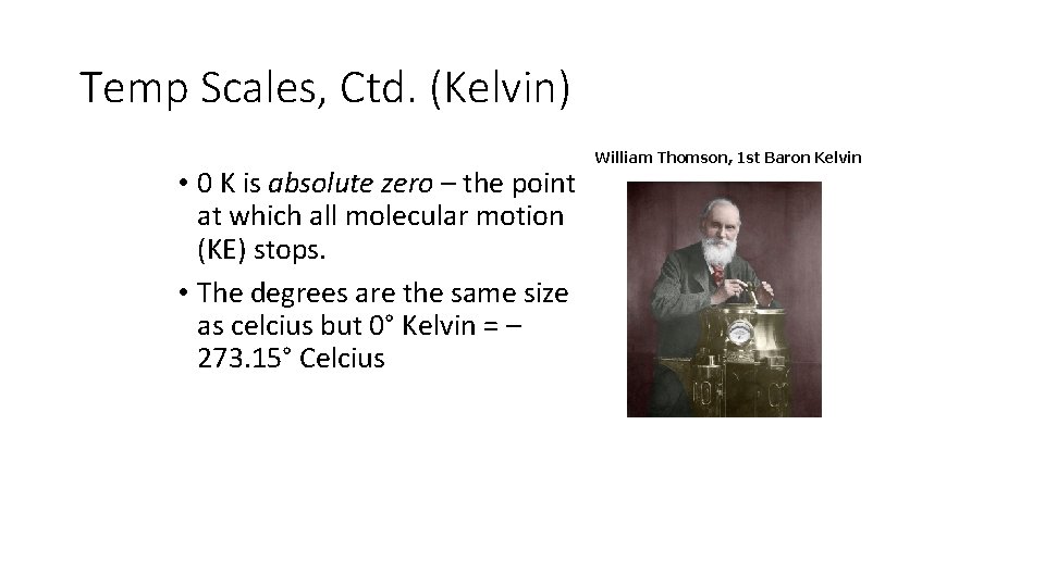 Temperature and Thermal Expansion Weather Mrs Day 2