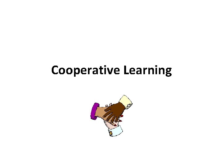 Cooperative Learning 