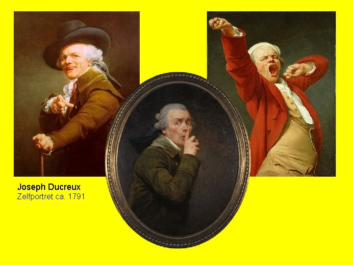 Joseph Ducreux Zelfportret ca. 1791 