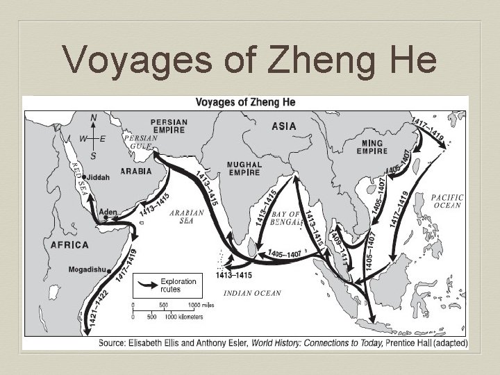 Voyages of Zheng He 