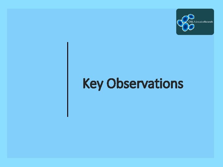 Key Observations 