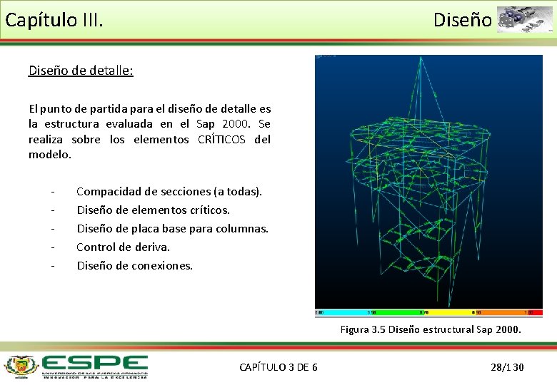 Capítulo III. Diseño de detalle: El punto de partida para el diseño de detalle