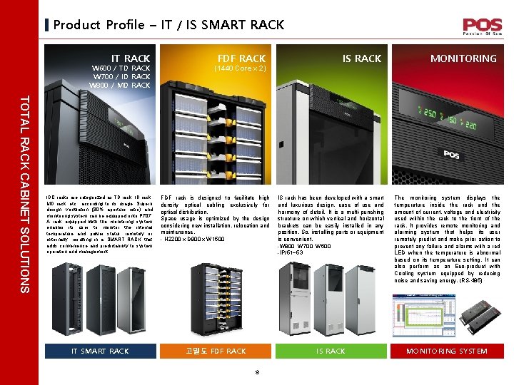 Product Profile – IT / IS SMART RACK IT RACK W 600 / TD