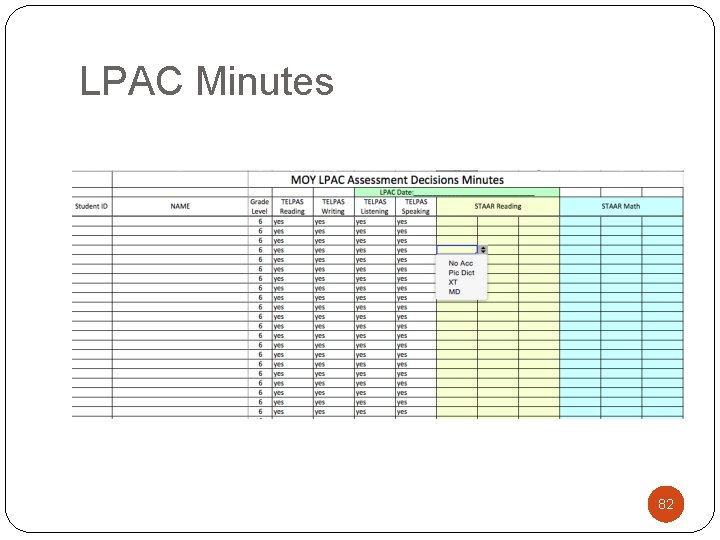 LPAC Minutes 82 