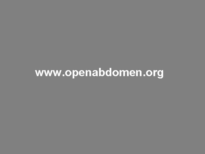 www. openabdomen. org 