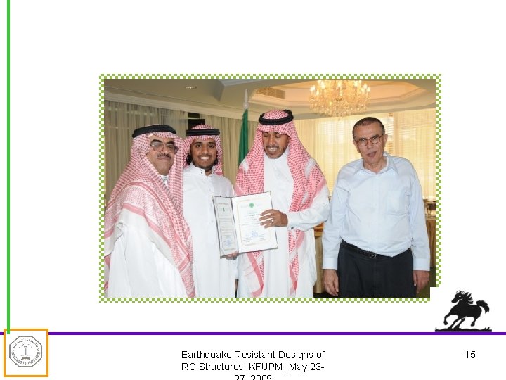 Earthquake Resistant Designs of RC Structures_KFUPM_May 23 - 15 