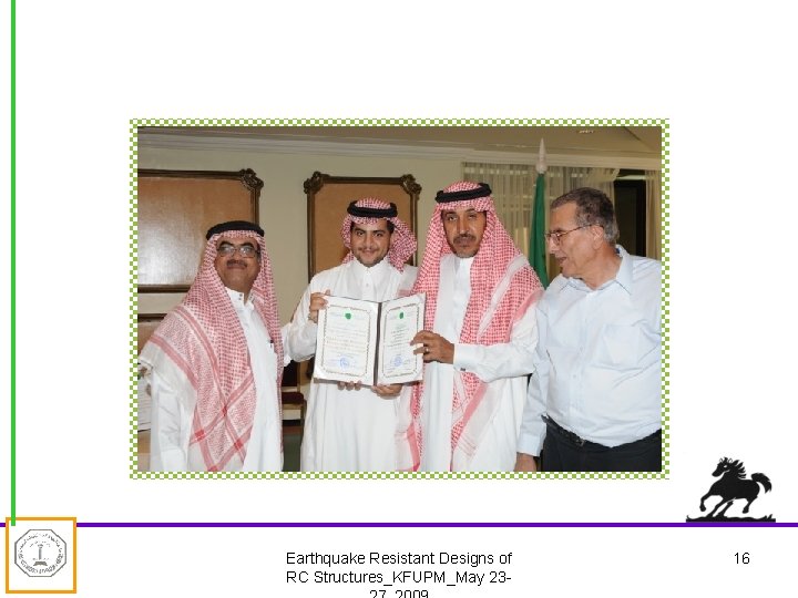 Earthquake Resistant Designs of RC Structures_KFUPM_May 23 - 16 