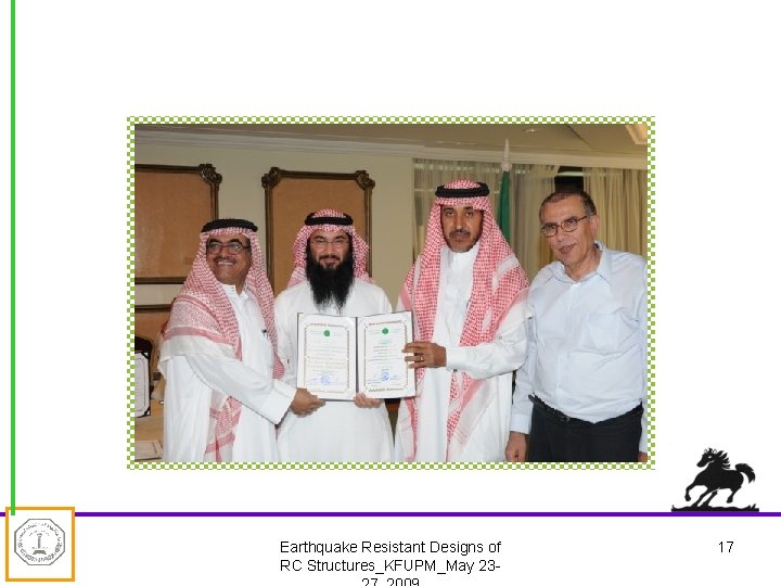 Earthquake Resistant Designs of RC Structures_KFUPM_May 23 - 17 