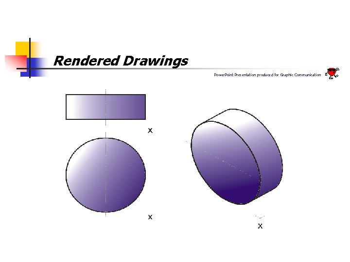 Rendered Drawings Power. Point Presentation produced for Graphic Communication 