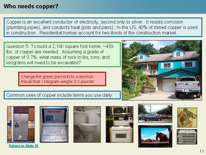 Who needs copper? Copper is an excellent conductor of electricity, second only to silver.