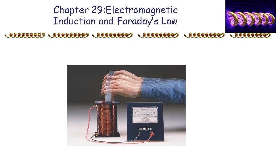 Chapter 29: Electromagnetic Induction and Faraday’s Law 