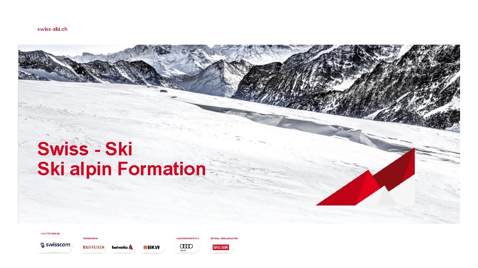 Swiss - Ski alpin Formation 