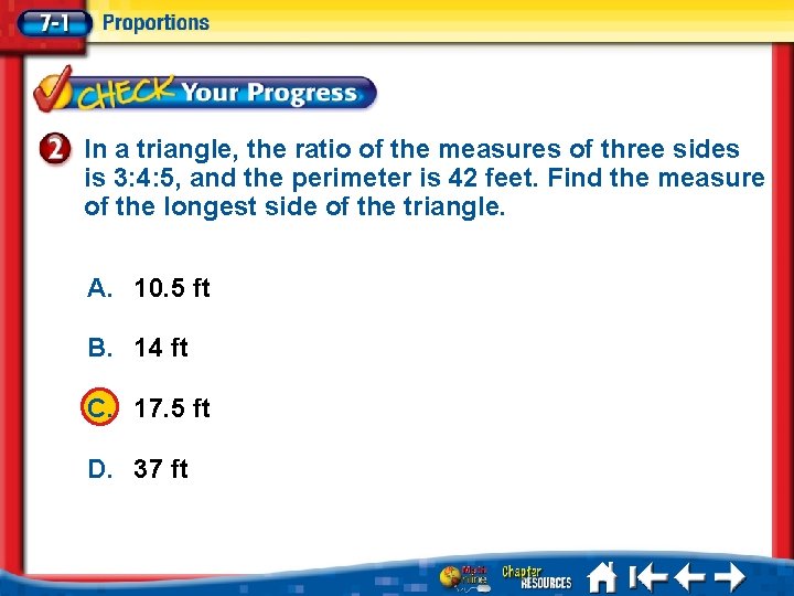 In a triangle, the ratio of the measures of three sides is 3: 4: