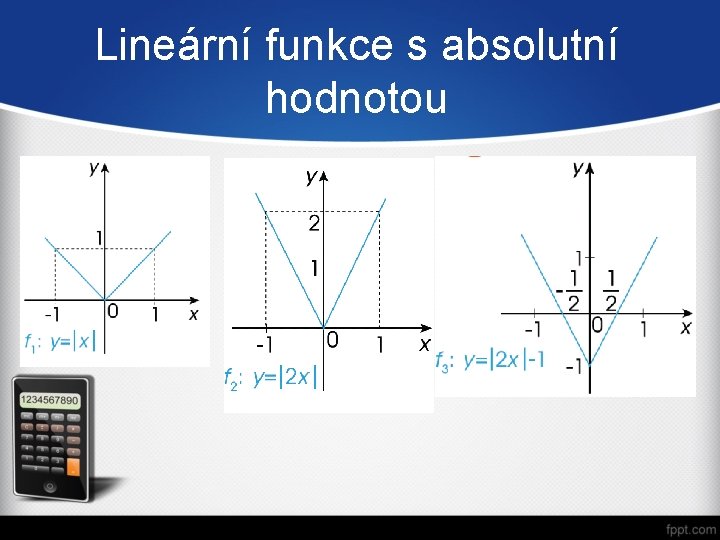 Lineární funkce s absolutní hodnotou 