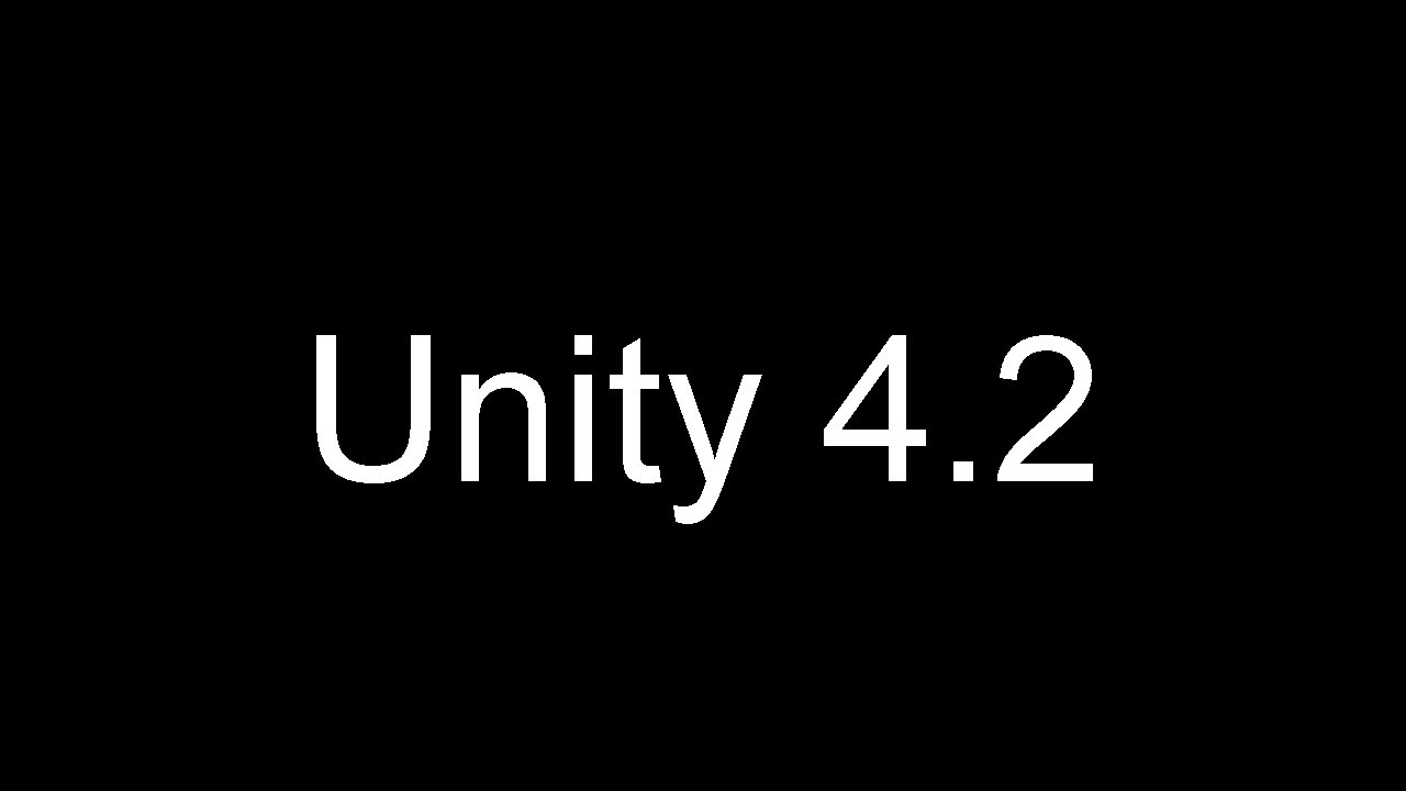 Unity 4. 2 
