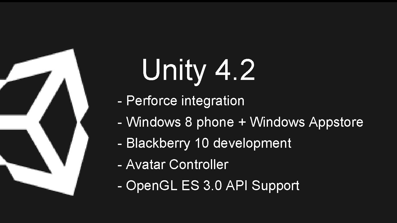 Unity 4. 2 - Perforce integration - Windows 8 phone + Windows Appstore -