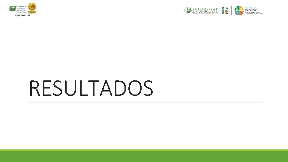 RESULTADOS 