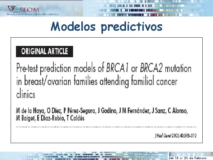 Modelos predictivos 