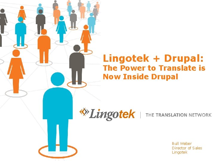 Lingotek + Drupal: The Power to Translate is Now Inside Drupal Bull Weber Director