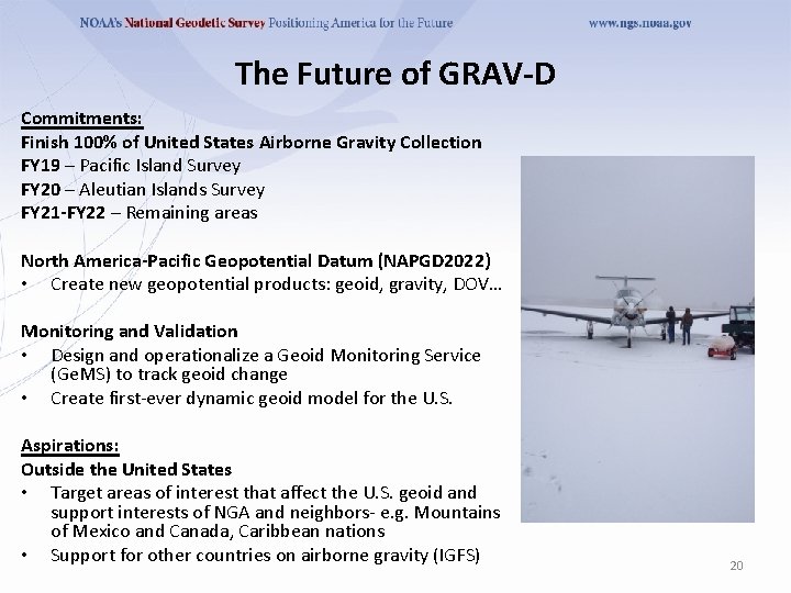 The Future of GRAV-D Commitments: Finish 100% of United States Airborne Gravity Collection FY