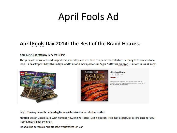 April Fools Ad 