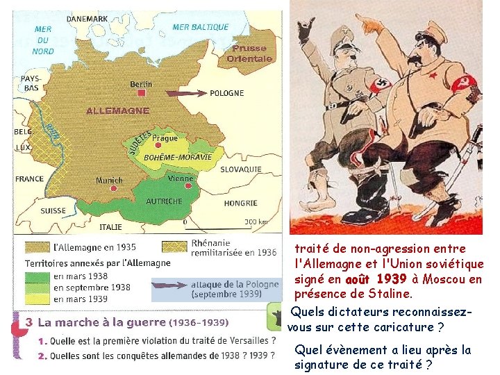 traité de non-agression entre l'Allemagne et l'Union soviétique signé en août 1939 à Moscou