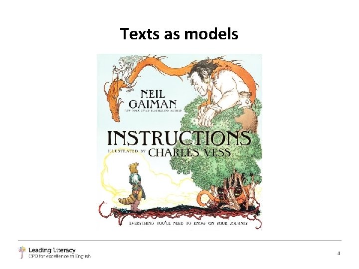 Texts as models 4 