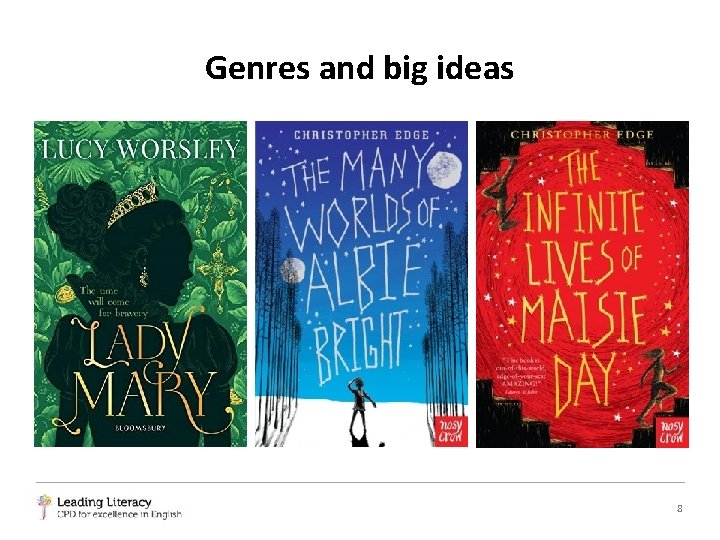 Genres and big ideas 8 