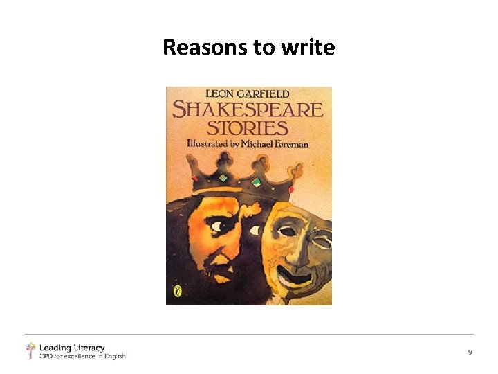 Reasons to write 9 