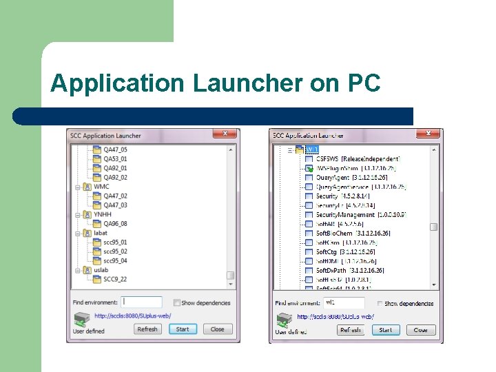Application Launcher on PC 