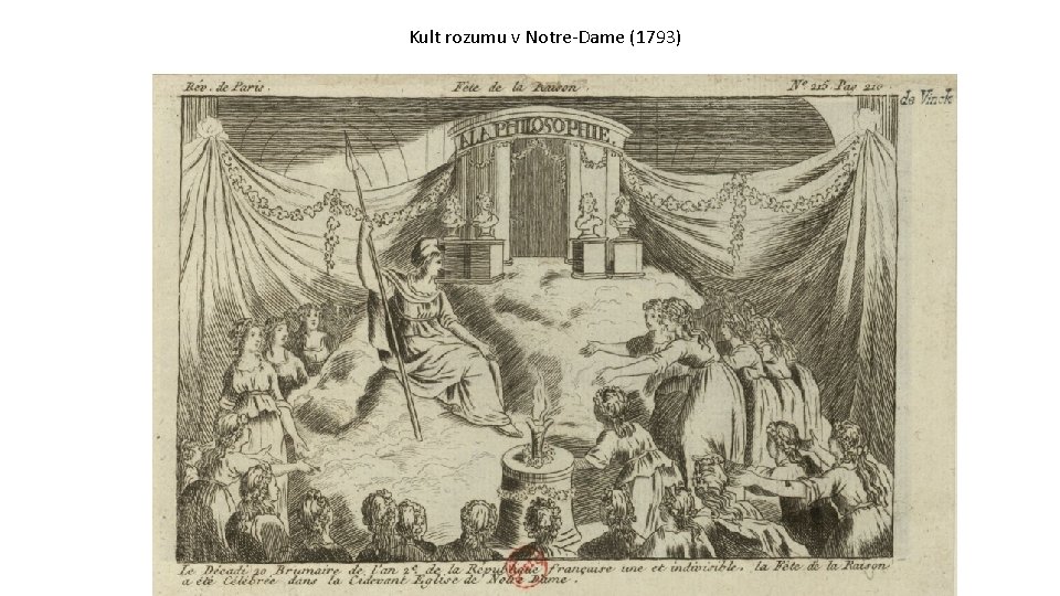 Kult rozumu v Notre‐Dame (1793) 