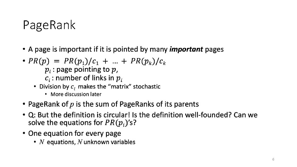 Page. Rank • 6 