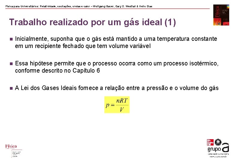 Física para Universitários: Relatividade, oscilações, ondas e calor – Wolfgang Bauer, Gary D. Westfall Física para Universitários: Relatividade, oscilações, ondas e calor – Wolfgang Bauer, Gary D. Westfall