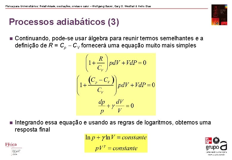 Física para Universitários: Relatividade, oscilações, ondas e calor – Wolfgang Bauer, Gary D. Westfall Física para Universitários: Relatividade, oscilações, ondas e calor – Wolfgang Bauer, Gary D. Westfall