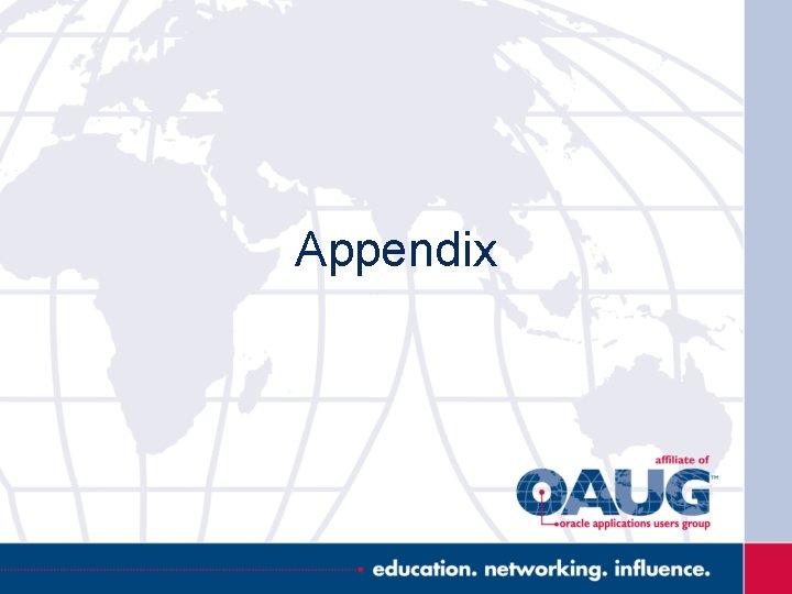 Appendix 