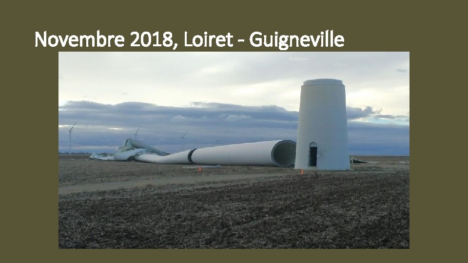 Novembre 2018, Loiret - Guigneville 