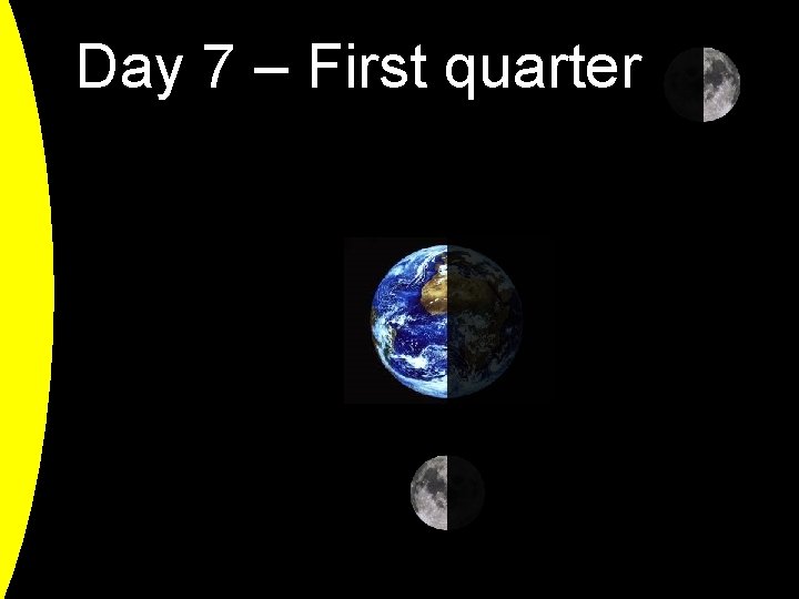 Day 7 – First quarter 