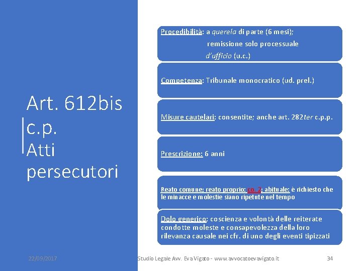 Procedibilità: a querela di parte (6 mesi); remissione solo processuale d’ufficio (u. c. )