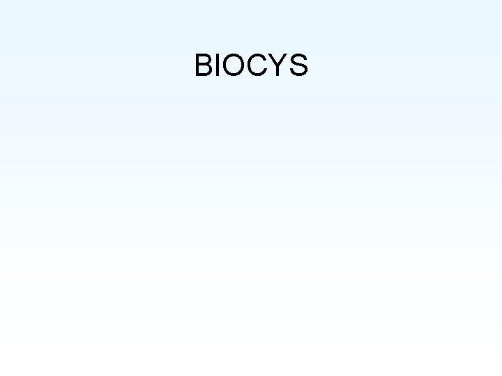 BIOCYS 